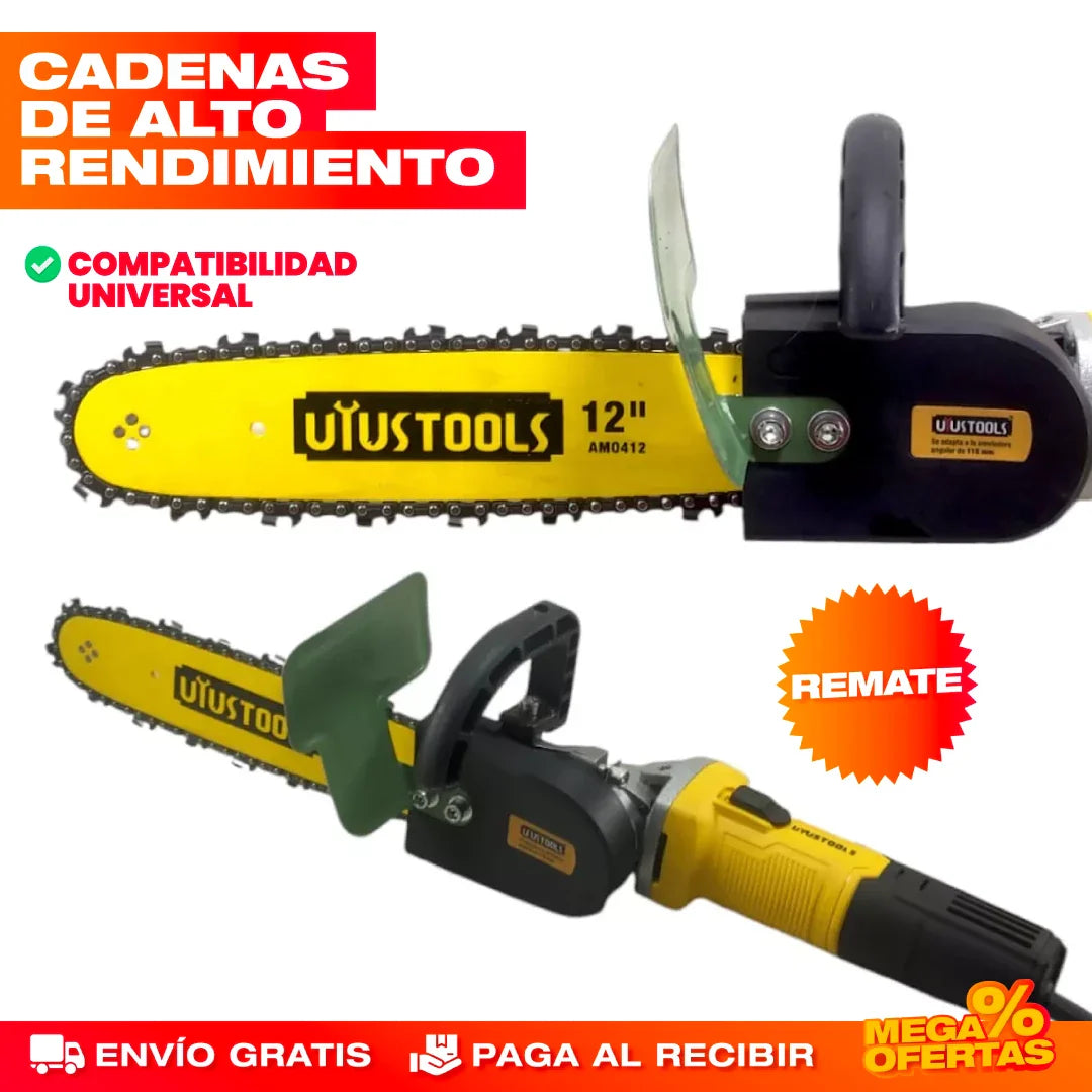 ADAPTADOR DE PULIDORA A SIERRA ELÉCTRICA