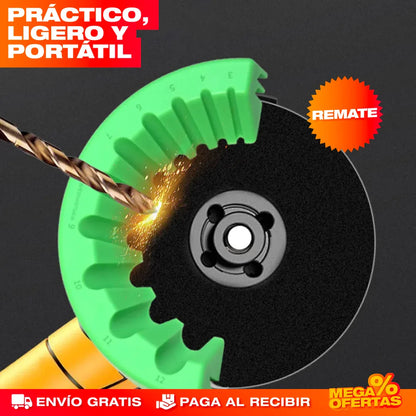 PROMO 3X1 AFILADOR DE BROCAS PORTÁTIL