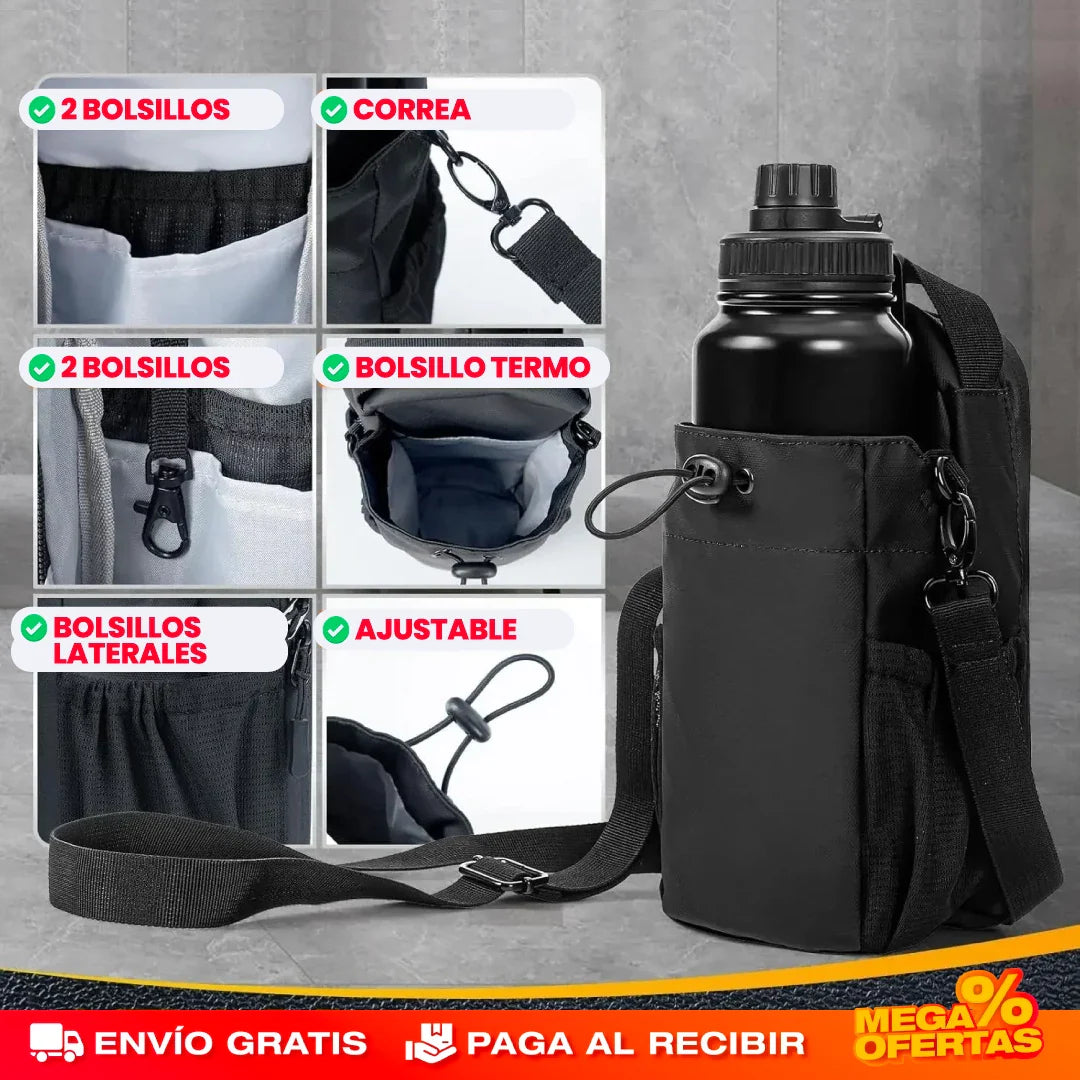 BOLSO MÁGNETICO DE GIMNASIO PARA TERMO