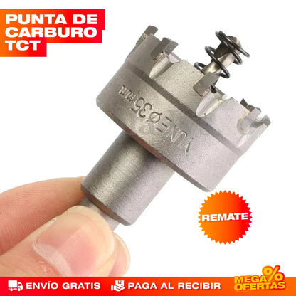 SET X 5 BROCAS SIERRA PERFORADORA TCT