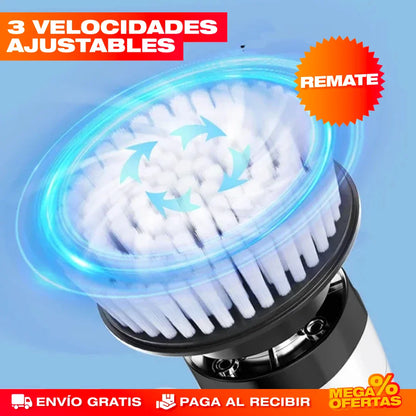 CEPILLO DE LIMPIEZA ELÉCTRICO 9 EN 1