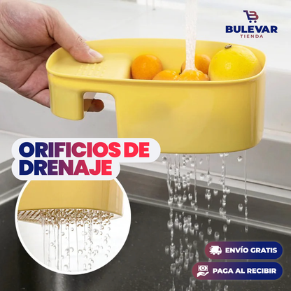 PROMO X2 CESTA ESCURRIDOR PARA LAVAPLATOS