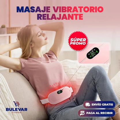 CicloZen™ - CINTURÓN MASAJEADOR TÉRMICO PARA CÓLICOS