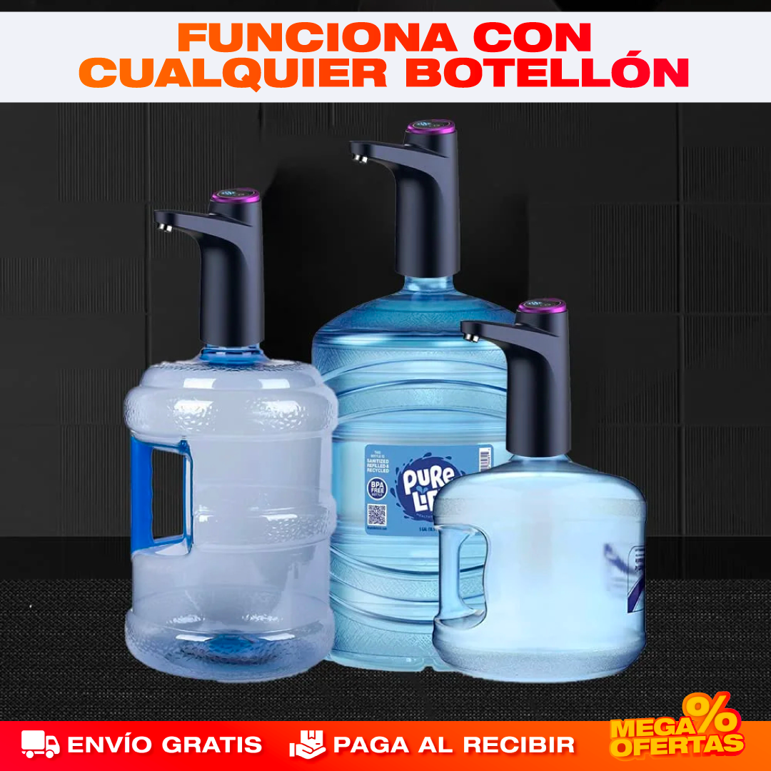DISPENSADOR AUTOMÁTICO PARA BOTELLÓN DE AGUA