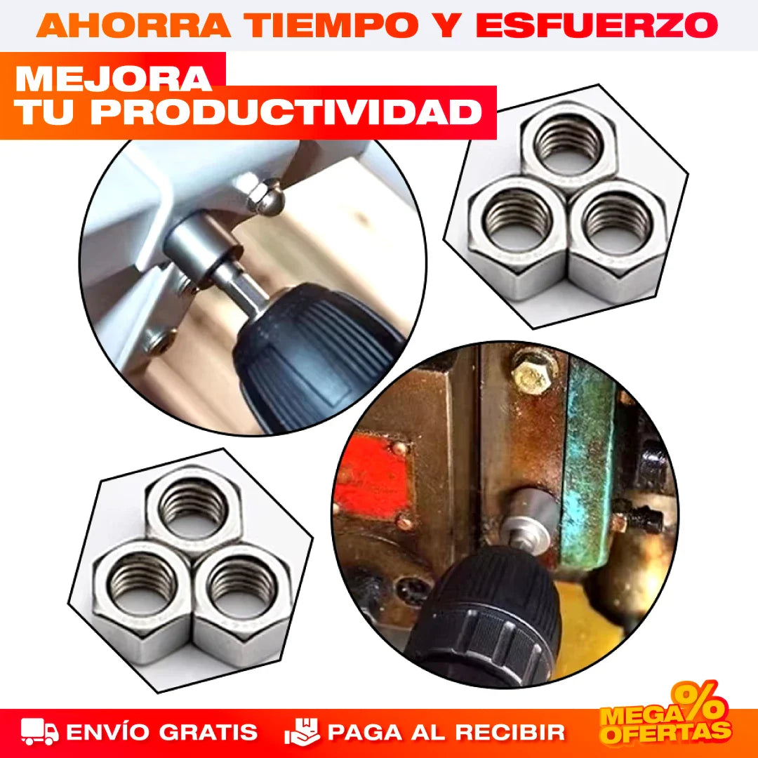 SET BOQUILLAS DE LLAVES HEXAGONALES x14 PIEZAS