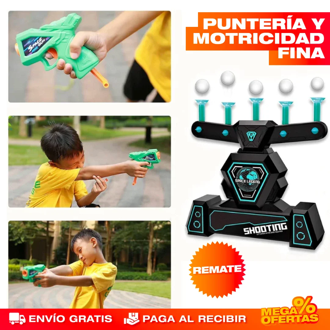 JUEGO DE TIRO DE DARDOS FLOTANTE