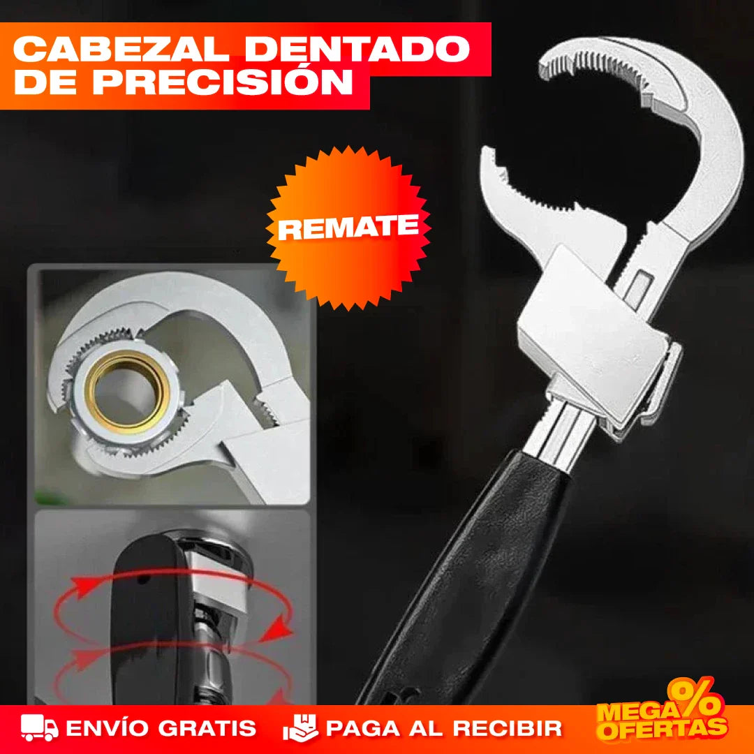 LLAVE DE PLOMERÍA AJUSTABLE