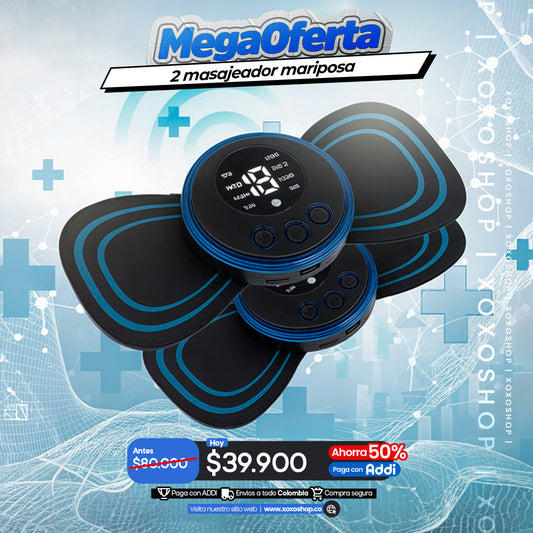 2x1 parche mariposa promo especial