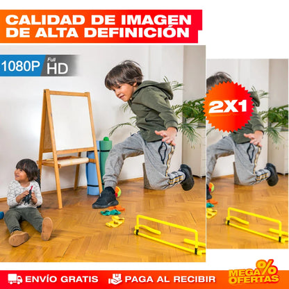 MINI CÁMARA DE SEGURIDAD WIFI