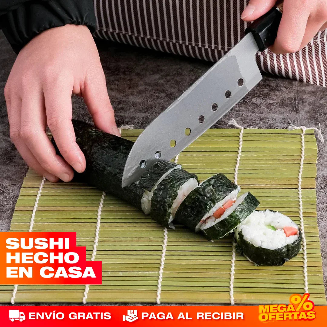 MOLDE CILÍNDRICO PARA HACER SUSHI EN CASA
