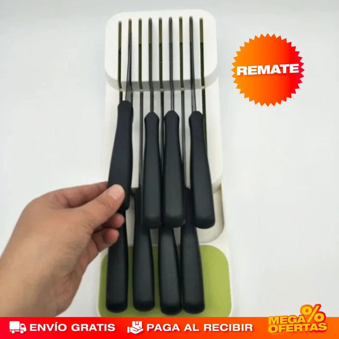 ORGANIZADOR DE CUCHILLOS DE COCINA