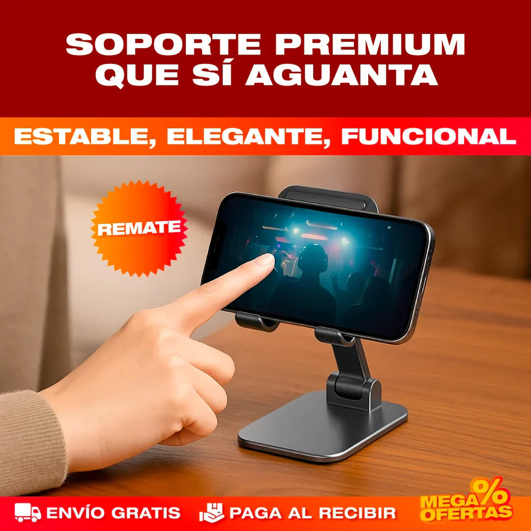FLEXHOLD™ – SOPORTE 360° PARA SUPERFICIES PLANAS