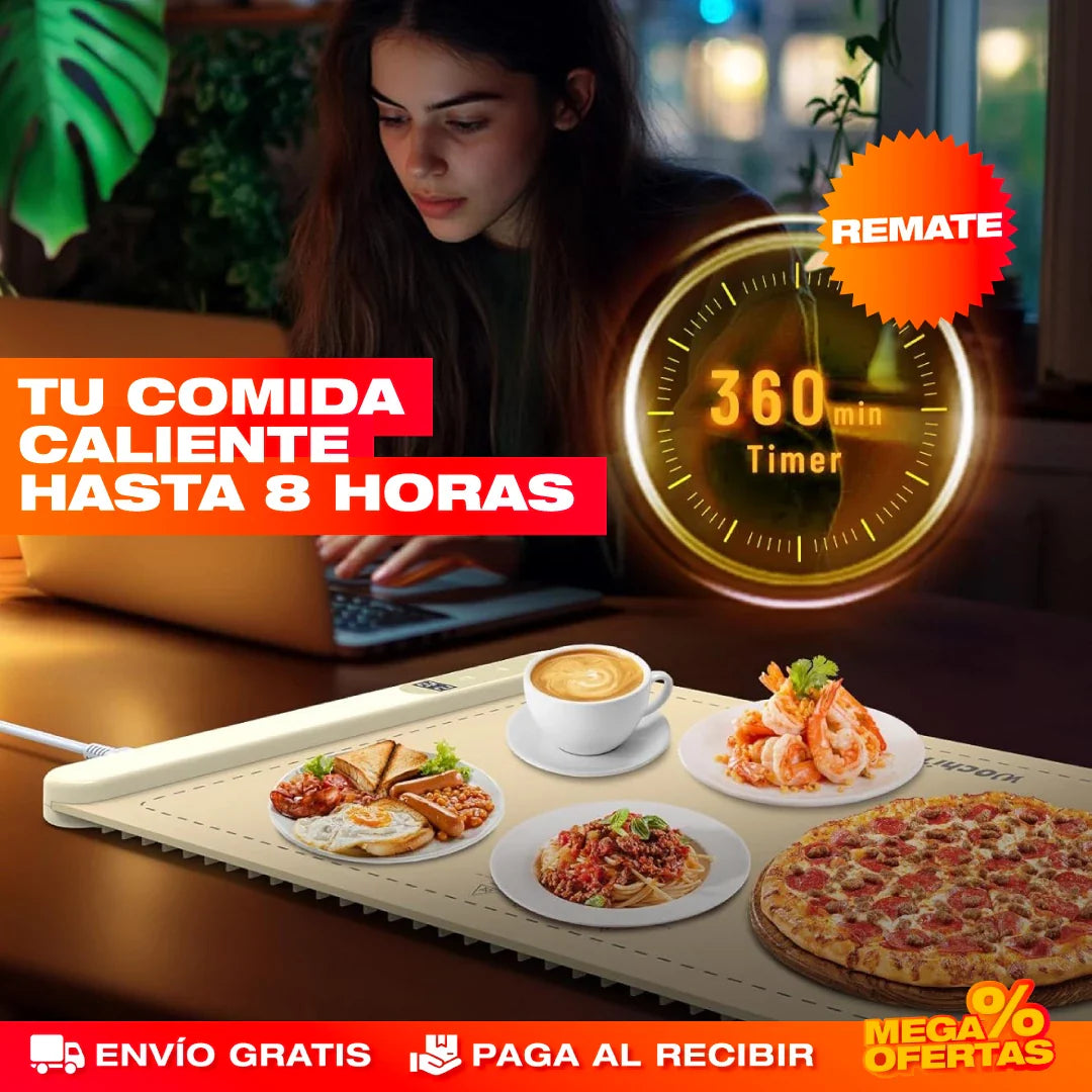 TAPETE ELÉCTRICO DE CALENTAMIENTO PARA COCINA