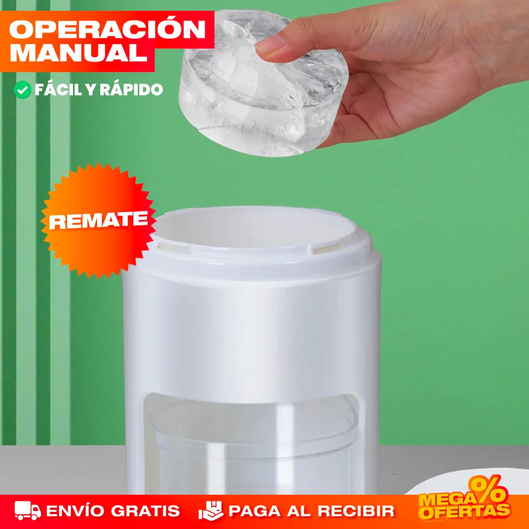 TRITURADORA DE HIELO PARA RAPADOS Y GRANIZADOS