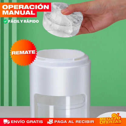 TRITURADORA DE HIELO PARA RAPADOS Y GRANIZADOS