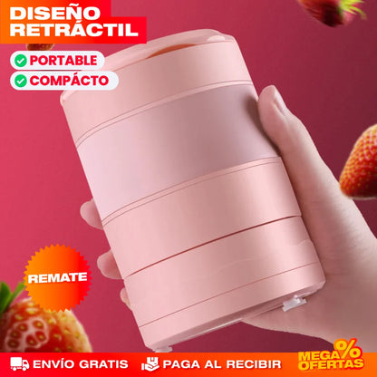 MINI LICUADORA PLEGABLE PORTÁTIL
