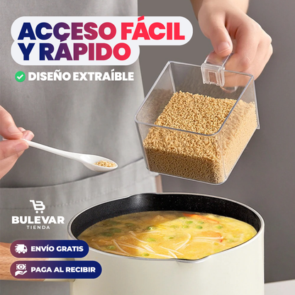 ESTANTE DE CONDIMENTOS DE PARED