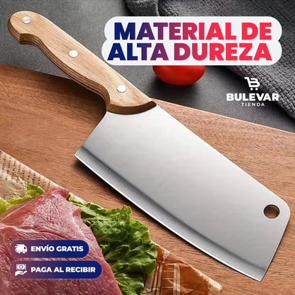 CUCHILLO HACHUELA AFILADO PARA CARNES