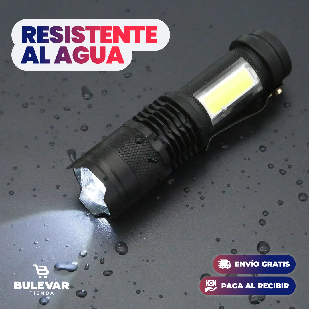 LINTERNA TÁCTICA RECARGABLE (CAMUFLADA)