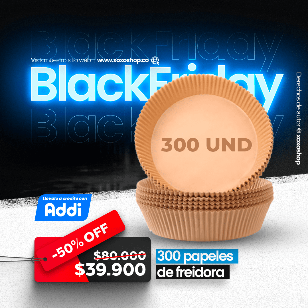 300 papeles de freidora