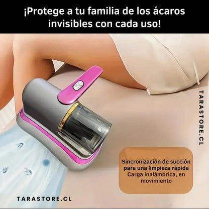 Aspiradora limpia ácaros para Camas, Sillones y Sillas