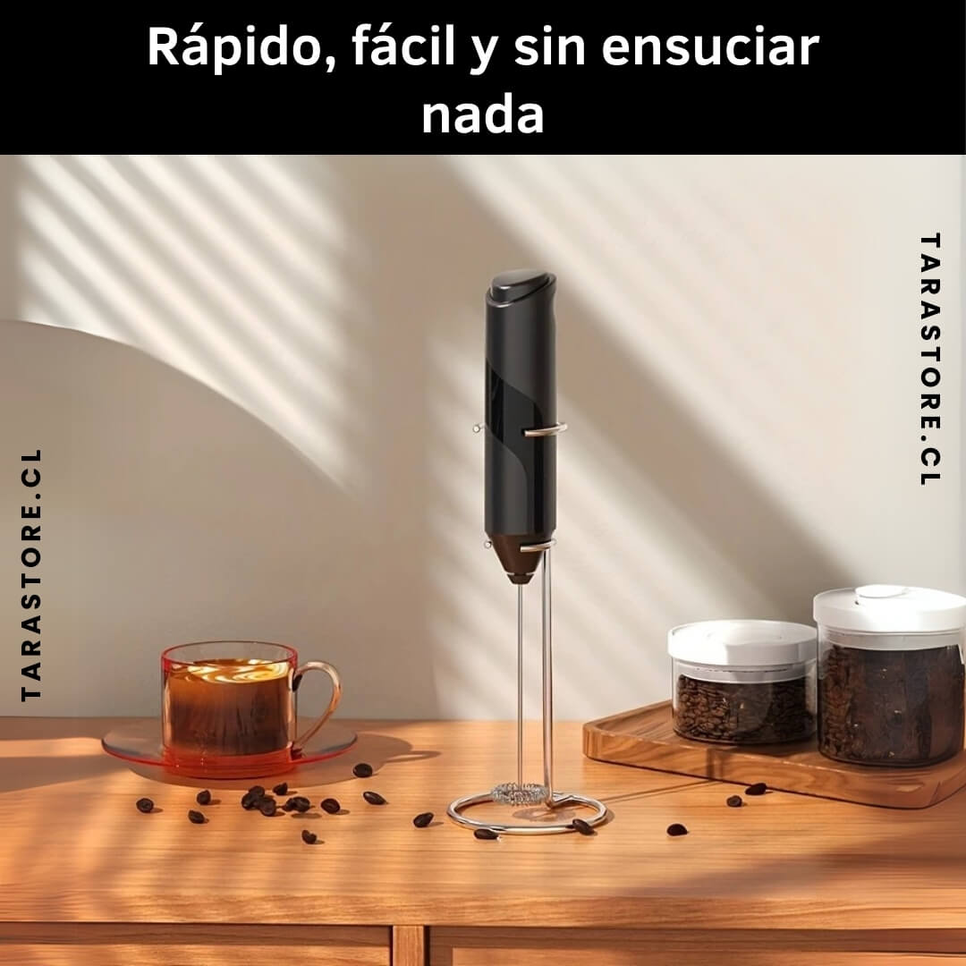 Batidor Espumador de Café Electrico