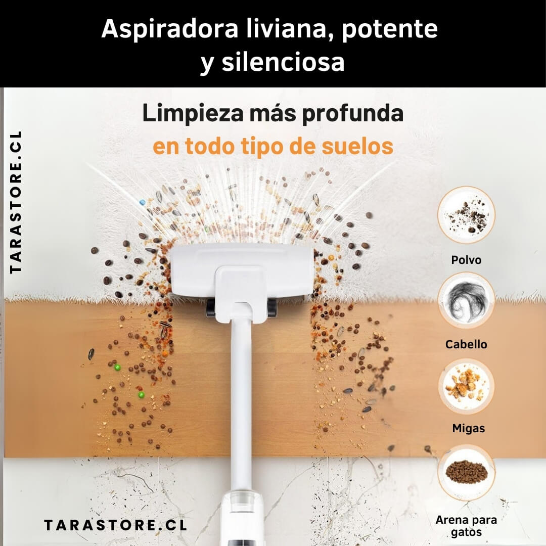 Aspiradora Inalambrica Alta Potencia 3 en 1