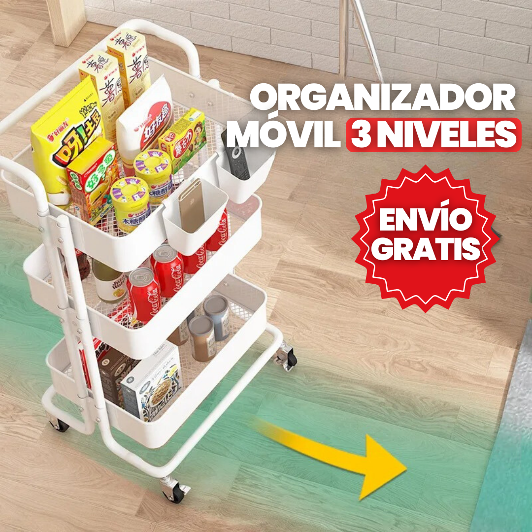 ORGANIZADOR MÓVIL 3 NIVELES