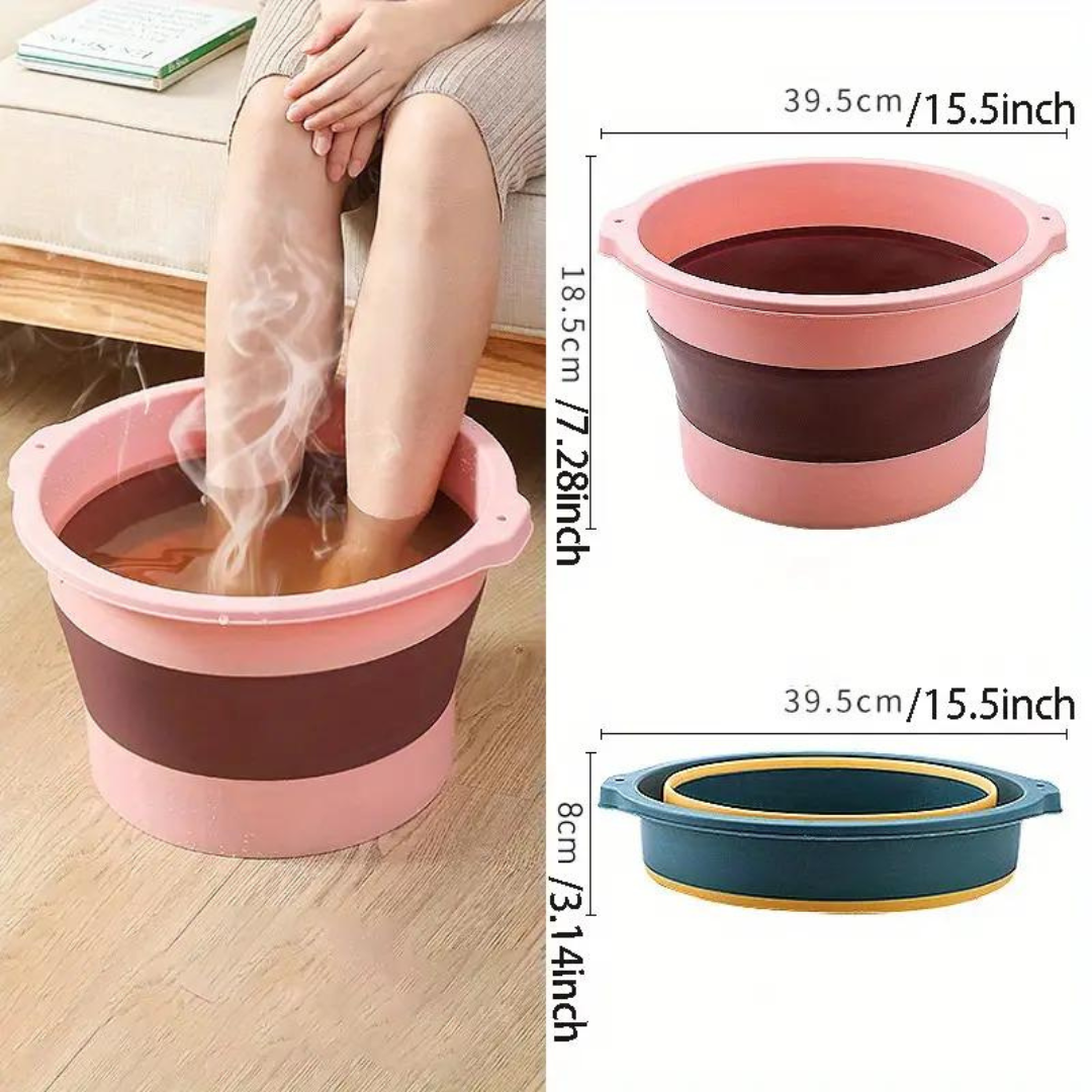 CUBETA MASAJEADOR DE PIES PLEGABLE