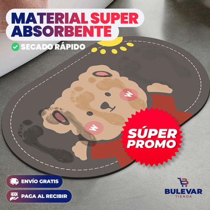 TAPETE DE BAÑO ABSORBENTE PARA NIÑOS