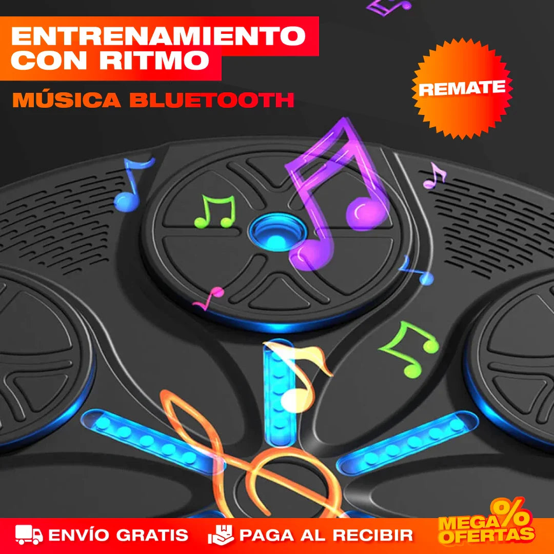MÁQUINA DE ENTRENAMIENTO DE BOXEO CON MÚSICA