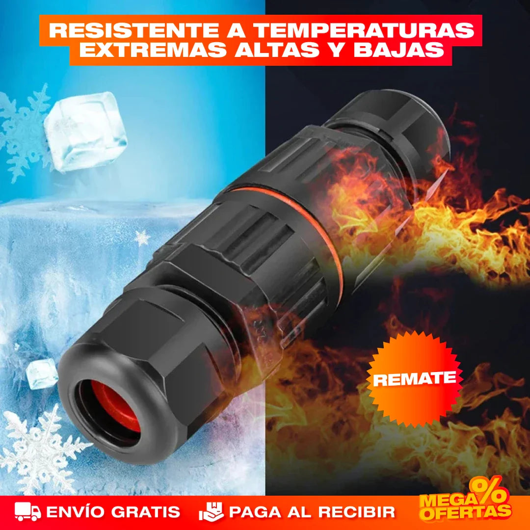 CONECTORES DE CABLES IMPERMEABLE IP68
