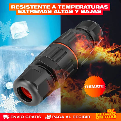 CONECTORES DE CABLES IMPERMEABLE IP68