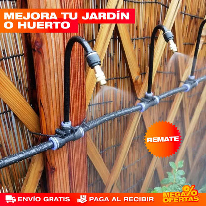 SET X5 RIEGO NEBULIZADOR PARA JARDÍN