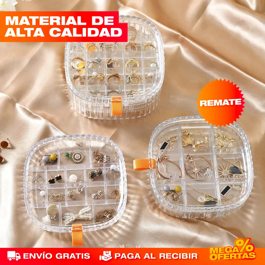 JOYERO TRANSPARENTE DE 1 NIVEL