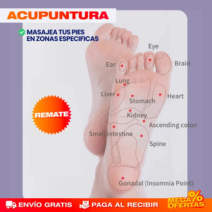 PROMO 2X1 RODILLO DE MASAJE TERAPÉUTICO PARA PIES