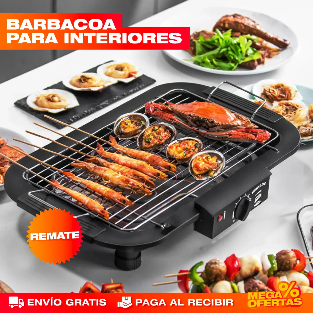 PARRILLA ELÉCTRICA SIN HUMO