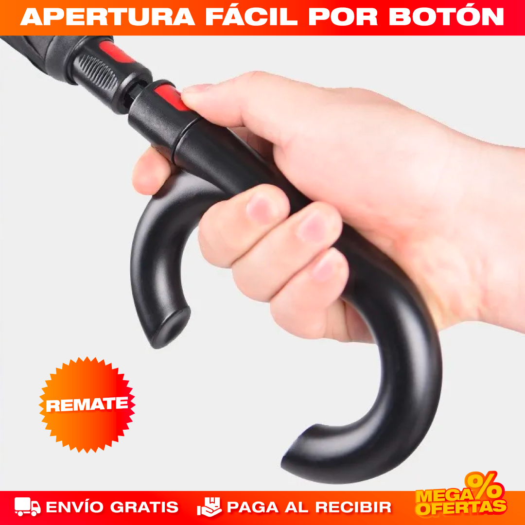 SOMBRILLA PARAGUAS INVERSA ANTIVIENTO