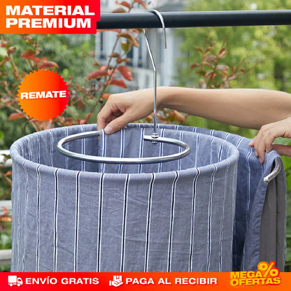 TENDEDERO EN ESPIRAL DE ACERO INOXIDABLE