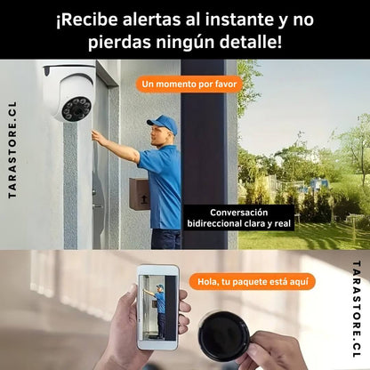 Camara Foco De Seguridad Hd Panoramica