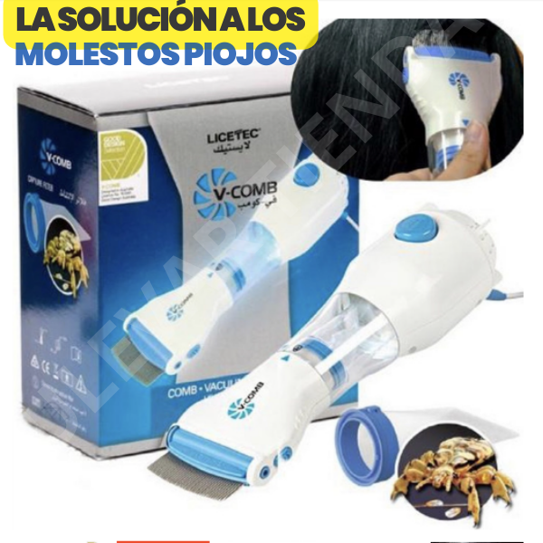 CEPILLO ELÉCTRICO ANTI PIOJOS