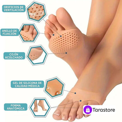 BEECOMFORT - Plantillas ortopédicas para pies (1 par)