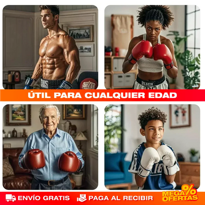 MÁQUINA DE ENTRENAMIENTO DE BOXEO CON MÚSICA