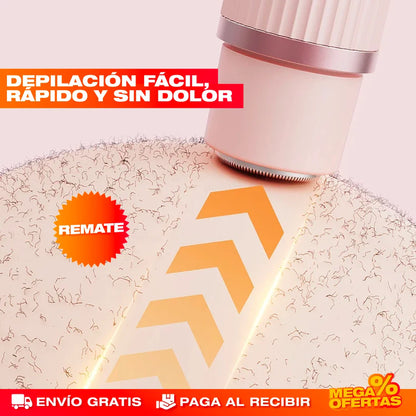 DEPILADORA ELÉCTRICA FEMENINA 2 EN 1