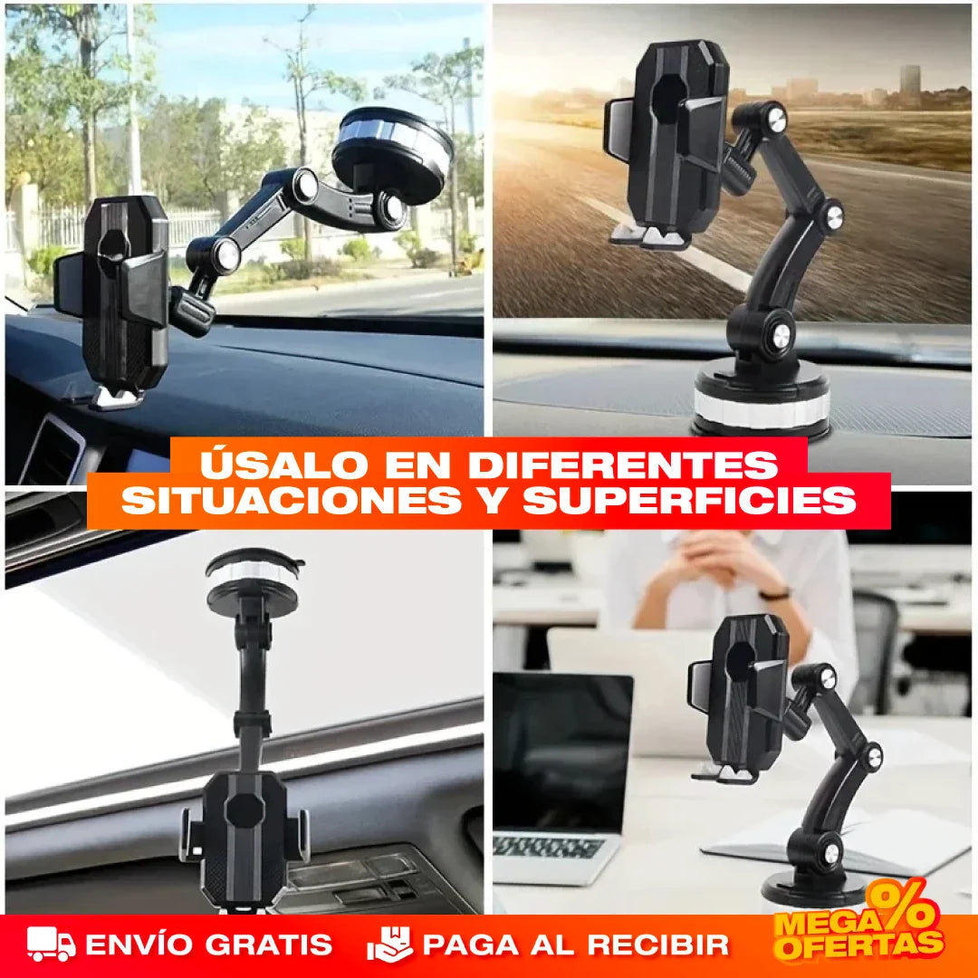 SOPORTE HOLDER PREMIUM GIRATORIO PARA CELULAR