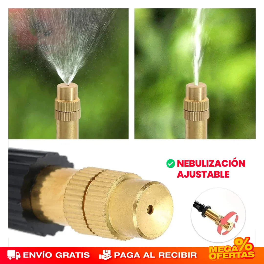 SET X5 RIEGO NEBULIZADOR PARA JARDÍN