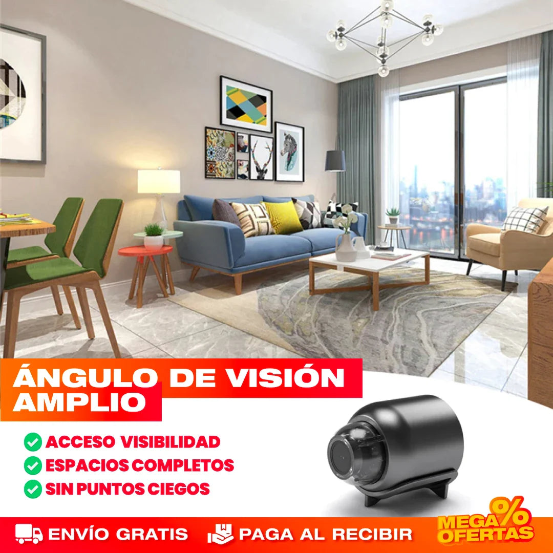 MINI CÁMARA DE SEGURIDAD WIFI
