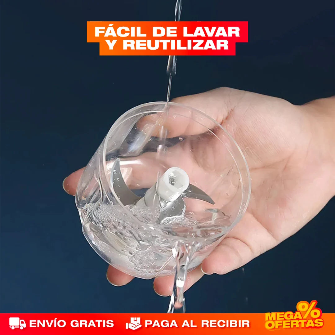 MINI PICADORA ELÉCTRICA PORTÁTIL