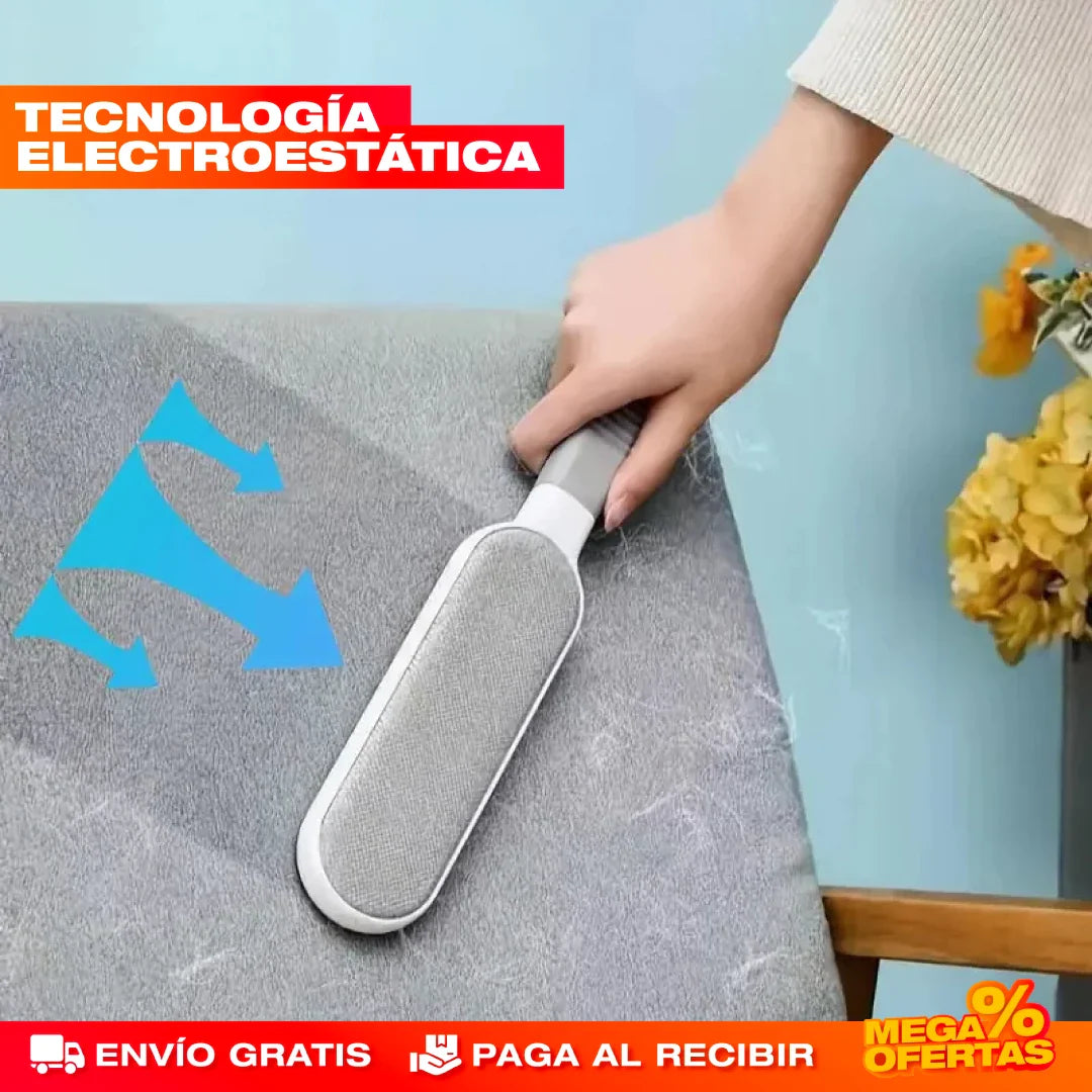 CEPILLO REMOVEDOR DE PELUSA DOBLE CARA