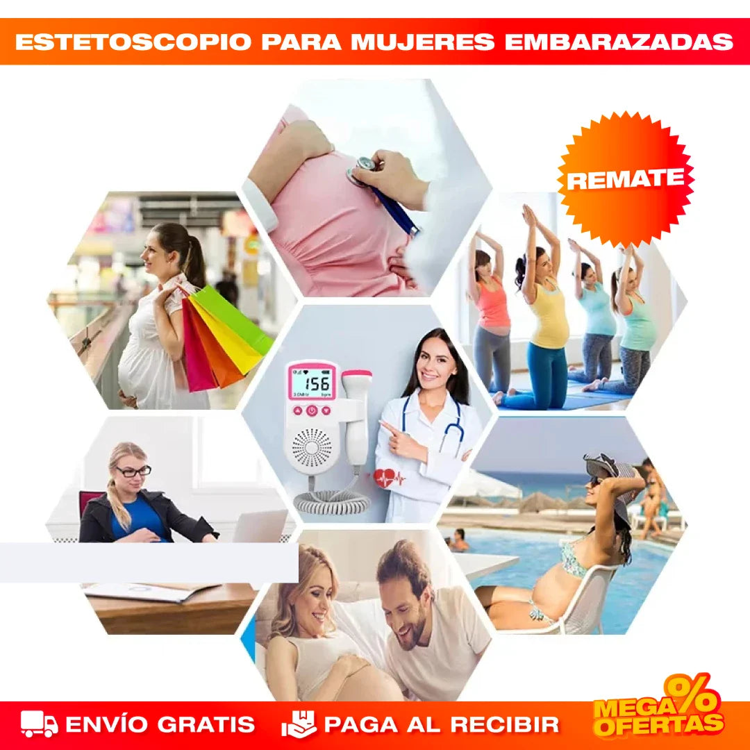 MONITOR DE RITMO CARDIACO FETAL DOPPLER